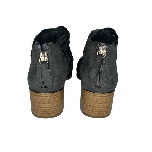 Fergalicious Iggy Ankle Bootie suade grey 6 NEW - Picture 3 of 5